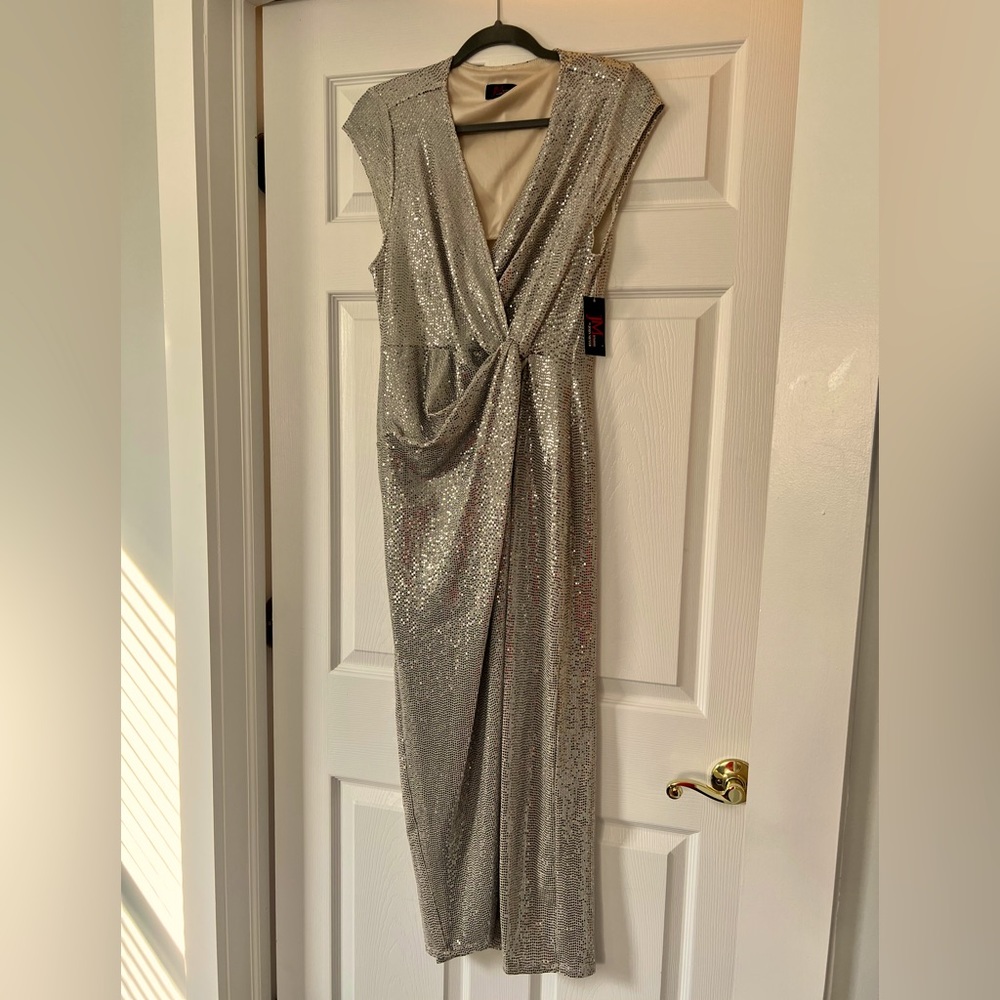JM Studio by John Meyer - Sequin Gold Dress